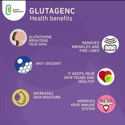 Glutagenc Glutathione & Collagen Duo by Simplee Supplements