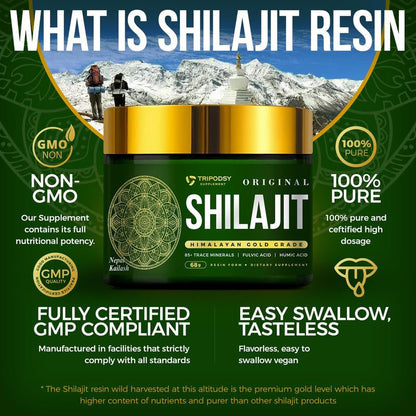 Pure Himalayan Shilajit Resin
